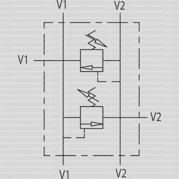 VMPDI (VMPDI 3/8, VMPDI 1/2) купить гидроклапан давления